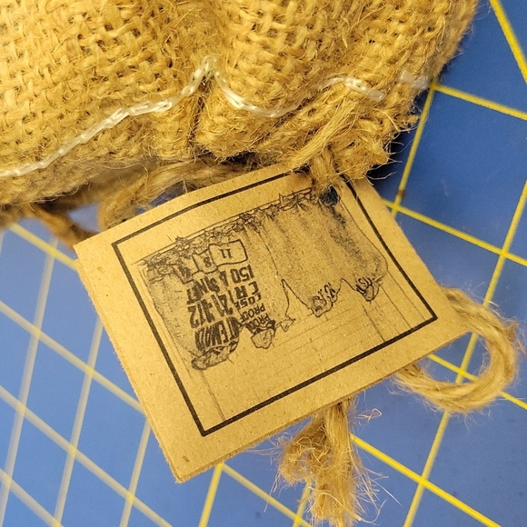 The Original No Sew Do It Yourself Tote Burlap Curtain 27: x 41" in A Cute Bag - Picture 6 of 6